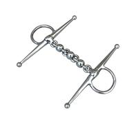 Bocado para Caballos Broca for Caballo, Broca Completa for mejillas de Acero Inoxidable, Producto for Caballo, Equipo for Montar a Caballo, Filete for Caballo(13.3cm Mouthpiece)