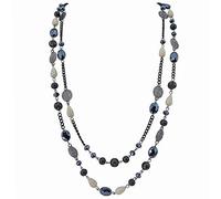 Bocar Collares largos para mujer, modernos, bohemios, con cuentas de cristal, collares para mujer, collares de moda, Largo, Cristal, No es una piedra preciosa