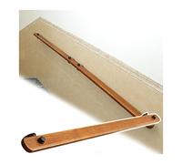 BOCbco Paquera de Pared, Manija de Escalera de Madera Incrustada Larga 1Ft-10Ft, Varilla de Soporte de Garaje de Edad Anciana Escalable sin Barrera, Personalizable, Personalizable/280Cm