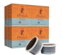 BOCCA DELLA VERITA - 40 Cápsulas de Café HERMES con Envase Protector, Café Espresso de Tueste Natural - Cápsulas Compatibles con la Cafetera Lavazza®* Espresso Point, Ideas de Regalo Hechas en Italia