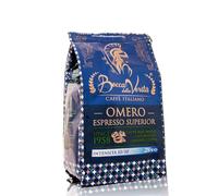 BOCCA DELLA VERITA - Café Italiano Molido OMERO PREMIUM 30A/70R en Bolsa de 250 Gramos Con Válvula de Protección