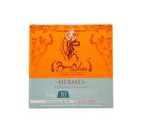 BOCCA DELLA VERITA - Caja de 10 Cápsulas de Café Italiano Sabor HERMES Espresso Italiano, Cápsulas Compatibles con Cafetera Lavazza® A Modo Mio, 100% Made in Italy