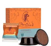 BOCCA DELLA VERITA - Caja de 10 Cápsulas de Café Italiano Sabor HERMES Espresso Italiano, Cápsulas Compatibles con Cafetera Lavazza® A Modo Mio, 100% Made in Italy