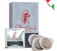 BOCCA DELLA VERITA® - Caja de 15 Cápsulas E.S.E. Sabor ANGEL Arabica 100%, Cápsulas Compatibles con Cafetera E.S.E. dm 44mm, Cápsulas 100% Biodegradables, 100% Made in Italy