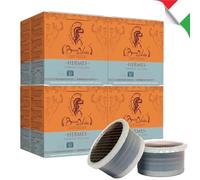BOCCA DELLA VERITA - Caja de 40 Cápsulas de Café Italiano Sabor HERMES Espresso Italiano, Cápsulas Compatibles FAP con Cafetera Lavazza® Espresso Point, 100% Made in Italy