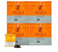 BOCCA DELLA VERITA - Caja de 40 Cápsulas de Café Italiano Sabor HERMES Espresso Italiano, Cápsulas Compatibles con Cafetera Lavazza® A Modo Mio, 100% Made in Italy
