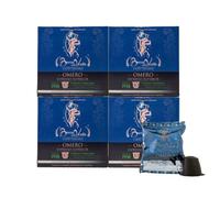 BOCCA DELLA VERITA® - Caja de 40 Cápsulas de Café Italiano Sabor OMERO Espresso Superior, Cápsulas Compatibles con Cafetera Nespresso®, 100% Made in Italy