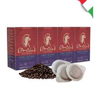 BOCCA DELLA VERITA® - Caja de 60 Cápsulas E.S.E. Sabor AMO ROMA Gourmet, Cápsulas Compatibles con Cafetera E.S.E. dm 44mm, Cápsulas 100% Biodegradables, 100% Made in Italy