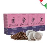 BOCCA DELLA VERITA® - Caja de 60 Cápsulas E.S.E. Sabor ARTEMISA Descafeinado, Cápsulas Compatibles con Cafetera E.S.E. dm 44mm, Cápsulas 100% Biodegradables, 100% Made in Italy