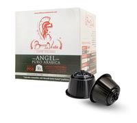 BOCCA DELLA VERITA - Paquete de 16 Cápsulas de Café Italiano Sabor ANGEL Arabica 100%, Cápsulas Compatibles con Cafetera Nescafé® Dolce Gusto®, 100% Made in Italy