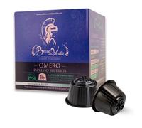BOCCA DELLA VERITA - Paquete de 16 Cápsulas de Café Italiano Sabor OMERO Espresso Superior, Cápsulas Compatibles con Cafetera Nescafé® Dolce Gusto®, 100% Made in Italy