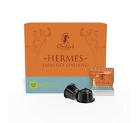 BOCCA DELLA VERITA - Paquete de 50 Cápsulas de Café Italiano Sabor HERMES Espresso Italiano, Cápsulas Compatibles con Cafetera Nescafé® Dolce Gusto®, 100% Made in Italy