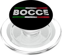 Bocce Italia Bandera Petanca Orgullo Italiano Pallino Boccia Equipo PopSockets PopGrip para MagSafe
