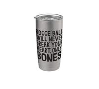 Bocce Will Never Break Your Heart Jack Bocci Game Bocce Vaso térmico de acero inoxidable de doble pared
