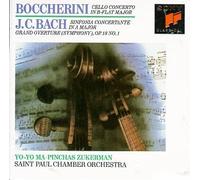 Boccherini: Cello Concerto; J.C. Bach: Sinfionia Concertante by Yo-Yo Ma