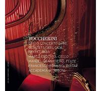 Accademia Ottoboni /Ceccato, Marco Granatiero, Manuel Romano, Francesco - Boccherini: Concierto Para Chelo; Quintetos; Sexteto / Marco Ceccato, Chelo. Manuel Granatiero, Flauta. Francesco Romano, Guitarra. Accademia Ottoboni