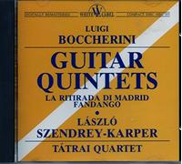 Boccherini: Guitar Quintets -Szendrey-Karper / Tatrai Quartet