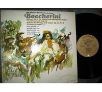 BOCCHERINI Quintet No. 2 for Guitar and Strings in C Major, (La Ritirata di Madrid) Quintet for Strings in E major, Op. 13 No. 5 Alexander Schneider, violin; Alirio Diaz, guitar STEREOLAB Pressing LP (1966)