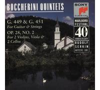 Boccherini Quintets (G. 449 & G. 451 for Guitar & Strings, Op. 28, No. 2 for Two Violins, Viola & Two Cellos) by Sony