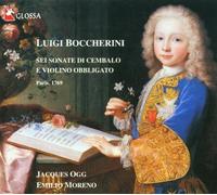 Boccherini: Sei Sonate Di Cembalo E Violino Obbligato by Jaques Ogg (2001-03-01)