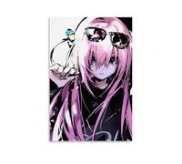 Bocchi The Rock Anime Guitar Girl Music Band Artwork Wall Canvas Poster Pintura Decorativa Lienzo Arte de Pared Arte de Pared Salón Póster Dormitorio Pintura, Arte de Pared Impresión de Imagen Moderna