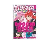 Bocchi The Rock Anime Guitar Girl Music Scene Aesthetic Wall Art Poster Pintura Decorativa Lienzo Arte de Pared Salón Póster Dormitorio Pintura, Arte de Pared Impresión de Imagen Moderna Decoración de