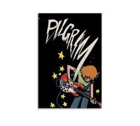 Bocchi The Rock Music Band Anime Artwork Wall Hanging for Fans Póster Pintura Decorativa Lienzo Arte de Pared Salón Póster Dormitorio Pintura, Arte de Pared Impresión de Imagen Moderna Decoración de