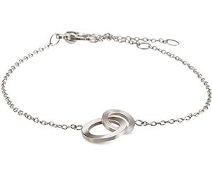 Boccia 03029-01 - Pulsera de titanio para mujer (21 cm), color plateado, Eine Grösse, Titanio, No es una piedra preciosa