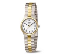 Boccia 3082-05 Reloj De Dama Titan Bicolor 25mm Blanco Números Árabes