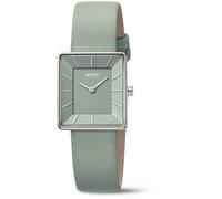 Boccia 3351-07 Reloj de pulsera Titanio 25mm 3ATM Cuarzo Unisex Verde Plata