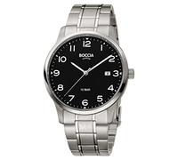 Boccia Analógico Modelo 3621-01 Men`s Watch Titanium 40mm 10ATM. Marca