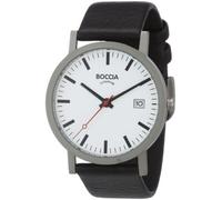 Boccia Reloj Analógico de Cuarzo para Hombre con Correa de Piel - 135-2108-18