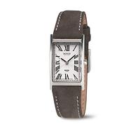 Boccia Reloj analógico de Cuarzo para Mujer con Correa de Piel 3285-08, Plata, Correa