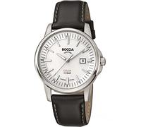 Boccia Reloj clásico 3643-01, Negro, Correa