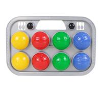 Boccia-Spiel-Set 8+ 2 Bolas En Cesta Juego de Dardos Bolas Botscha Jardín