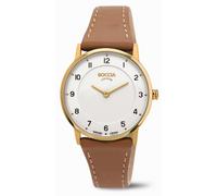 Boccia Titanio 3254-02 Reloj de Mujer Titanio Color Oro Cristal Zafiro Ø32mm