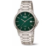 Boccia Titanio 3633-05 Reloj Con Ultra Resistente a los Arañazos Cristal Verde