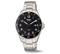 Boccia Titanio 3653-01 Hombres Reloj Automático Negro Árabe Dígitos Ø42mm