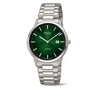 Boccia Titanio Royce 3658-01 Reloj de Hombre Con Cristal Zafiro Verde Super 7mm