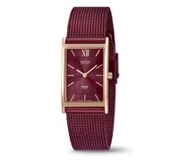 Boccia Titanium 3285-10 Reloj Dama Royce Weinrot Zafiro Rectangular 36 x 22 mm