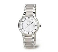 Boccia Reloj de cuarzo para mujer B3228-01 Correa de titanio Plateado