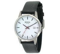 Boccia Titanium 3625-05 Reloj Unisex Cuarzo Analógico Esfera Bahnhofs Ø36mm