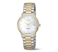 Boccia Titanium Royce 3341-02 Reloj Brazalete Dama Bicolor Ø32mm Perlmutt