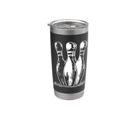 Boceto de bolos Vaso térmico de acero inoxidable de doble pared