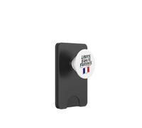 Boceto de la Bandera Francesa con Liberté Égalité Fraternité PopSockets PopWallet para MagSafe