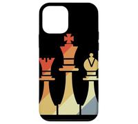 Boceto de piezas de ajedrez vintage Carcasa para iPhone 12 mini