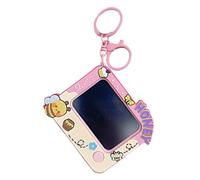 Boceto Para Niños Pequeños, Llavero De Papel De Garabato De Patrón De Abejas Lindo | Clip De Mochila De Juegos De Viaje Para Niños, Boceto De Garabato Borrable Y Almohadilla De Escritura Para Pintar Y