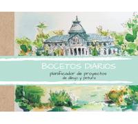 Bocetos diarios: Planificador de proyectos de dibujo y pintura. Cuaderno para Bellas Artes, para la práctica con bocetos, composición, teoría del color, previo a la obra final.