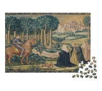 Bocetos Medievales: la legendaria Historia del monasterio de Sonnenburg Rompecabezas Puzzle,38x26cm/1000pcsAdulto Juego Educativo Decoración del Hogar