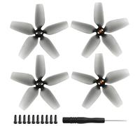 Bocguy Avata Hélices, 4 Pcs DJI Avata Hélices con 10 Tornillos & Destornillador, Accesorios para Reemplazo de Drones, Bajo Nivel de Ruido